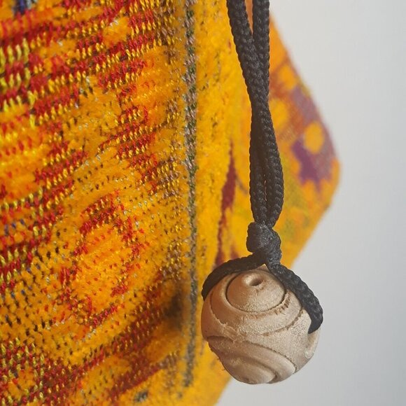 Anter Tassel Tapestry Hand Woven Crossbody Bag Boho Fabric Magic Carpet - Picture 6 of 10